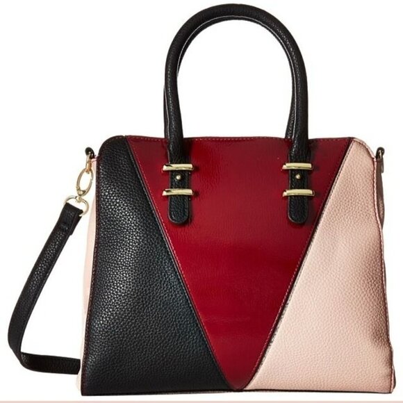 Steve Madden NWT BLala Mini Crossbody Leather Colorblock Bag - Picture 1 of 6